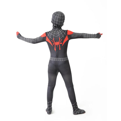 Superhero Spiderman Costume Set - Iron Miles Venom Bodysuit for Halloween  Christmas Cosplay
