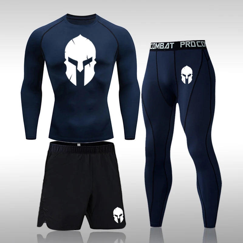 Men Sport Suits - Compression Workout Gear | Rashguard Shirts & MMA Fightwear