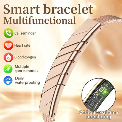 2026 Women Smart Bracelet With Heart Rate Monitor Activity Fitness Tracker Sports Wristband Waterproof Smart Watch Men Smartband