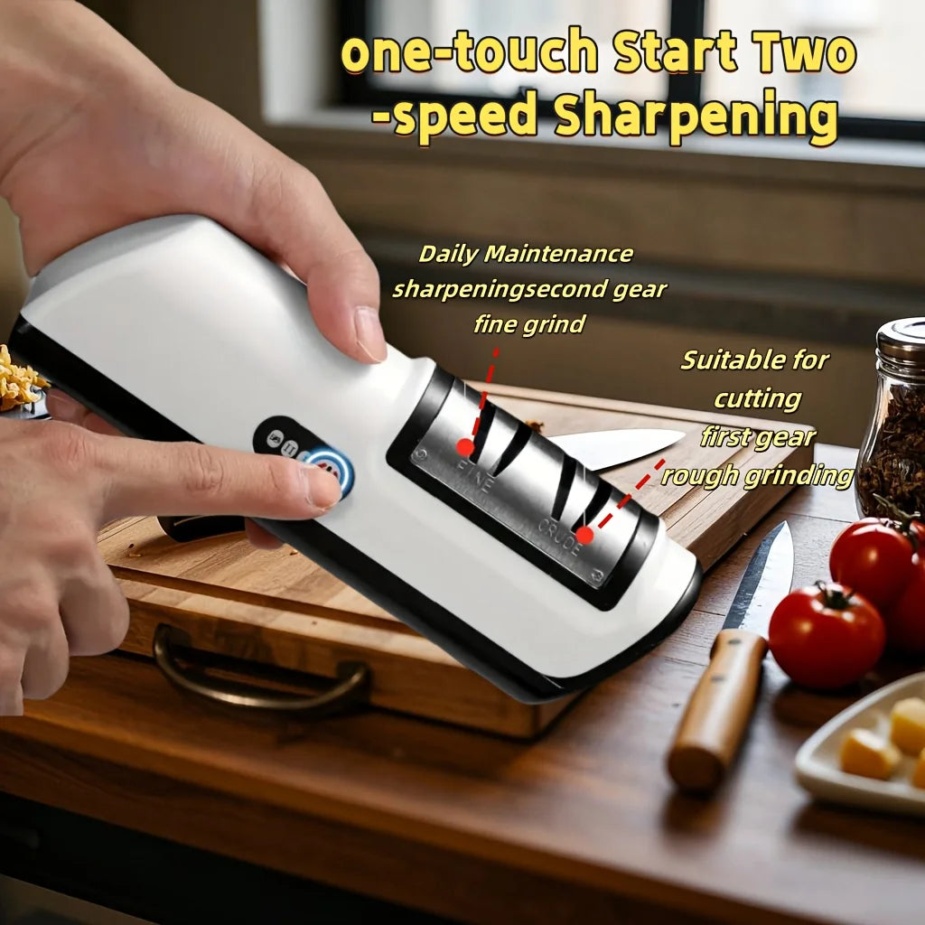Electric Knife Sharpener – Automatic Multifunctional Kitchen Sharpener