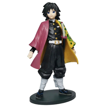 Anime Figure Demon Slayer Figures Kimetsu No Yaiba Doll Tanjiro Nezuko Zenitsu Figurine Inosuke Warrior Action Figure Model Toys