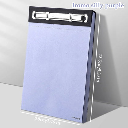 75 Sheets Blank Notepad - Tearable Student Memo Notebook