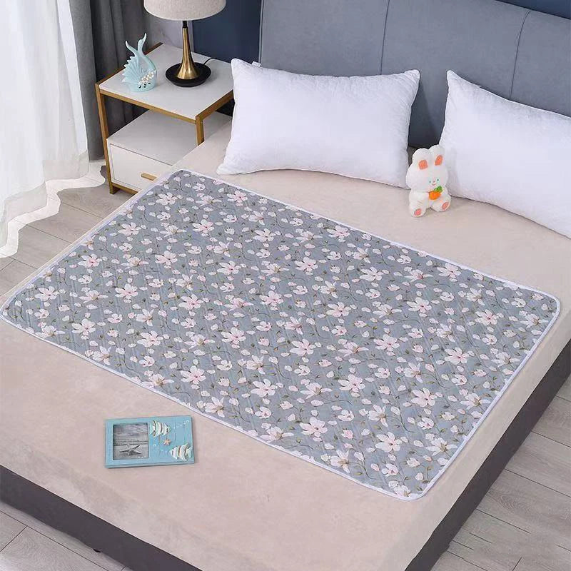 Diaper pad waterproof washable cotton breathable oversized diaper care mattress