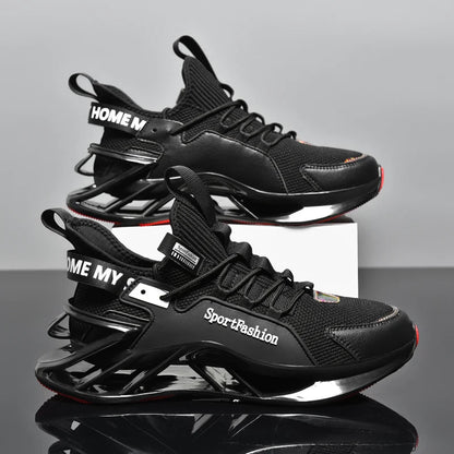 Men Casual Sneakers - Breathable Mesh Shoes With Durable TPU Outsole & Lightweight Design