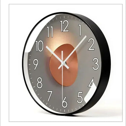 Silent Battery Operated Wall Clock - Non-Ticking Decor for Home  Office
