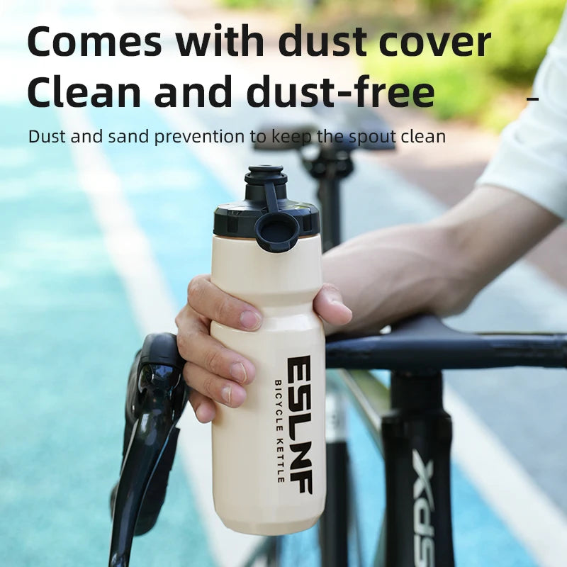 ESLNF Bicycle Riding Water Bottle Large Capacity Fitness Water Cup Road Bike Mountain Bike Portable Sports Outdoor Water Cup