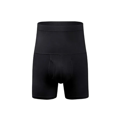 High Waist Cotton Boxers Men Abdominal 150KG Sports Bodyshape Panties Plus Size 9XL 8XL Underpants Warm Belly Protection Shorts