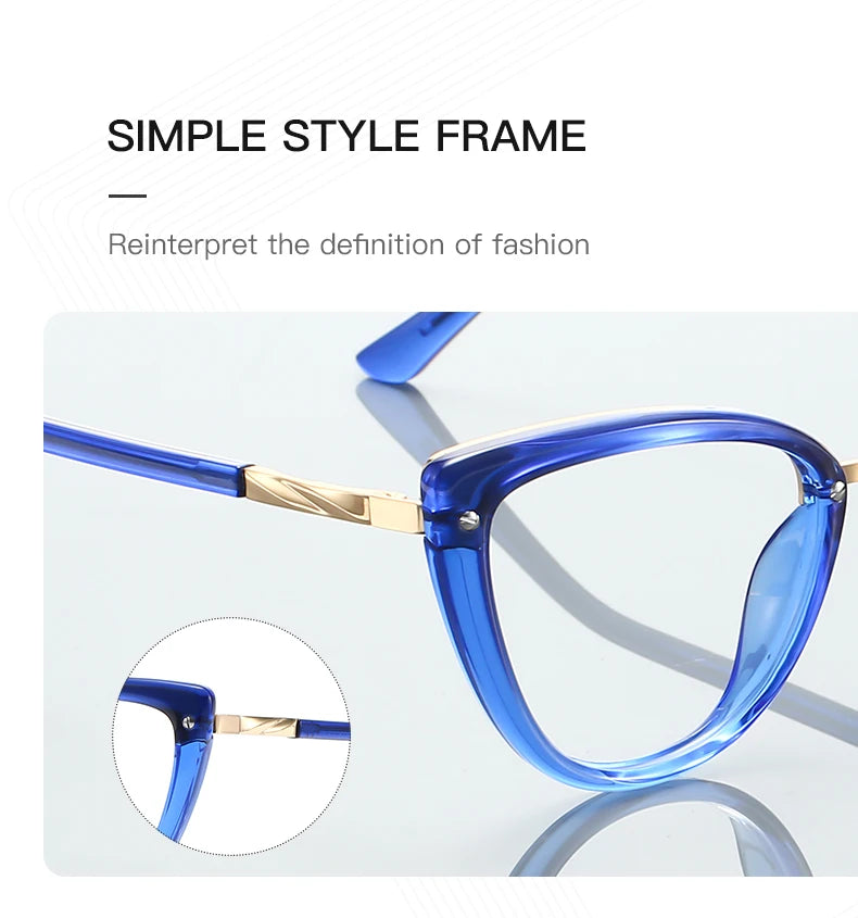 Cat Eye Reading Glasses – Women's Fashion Eyewear With Blue Light Protection