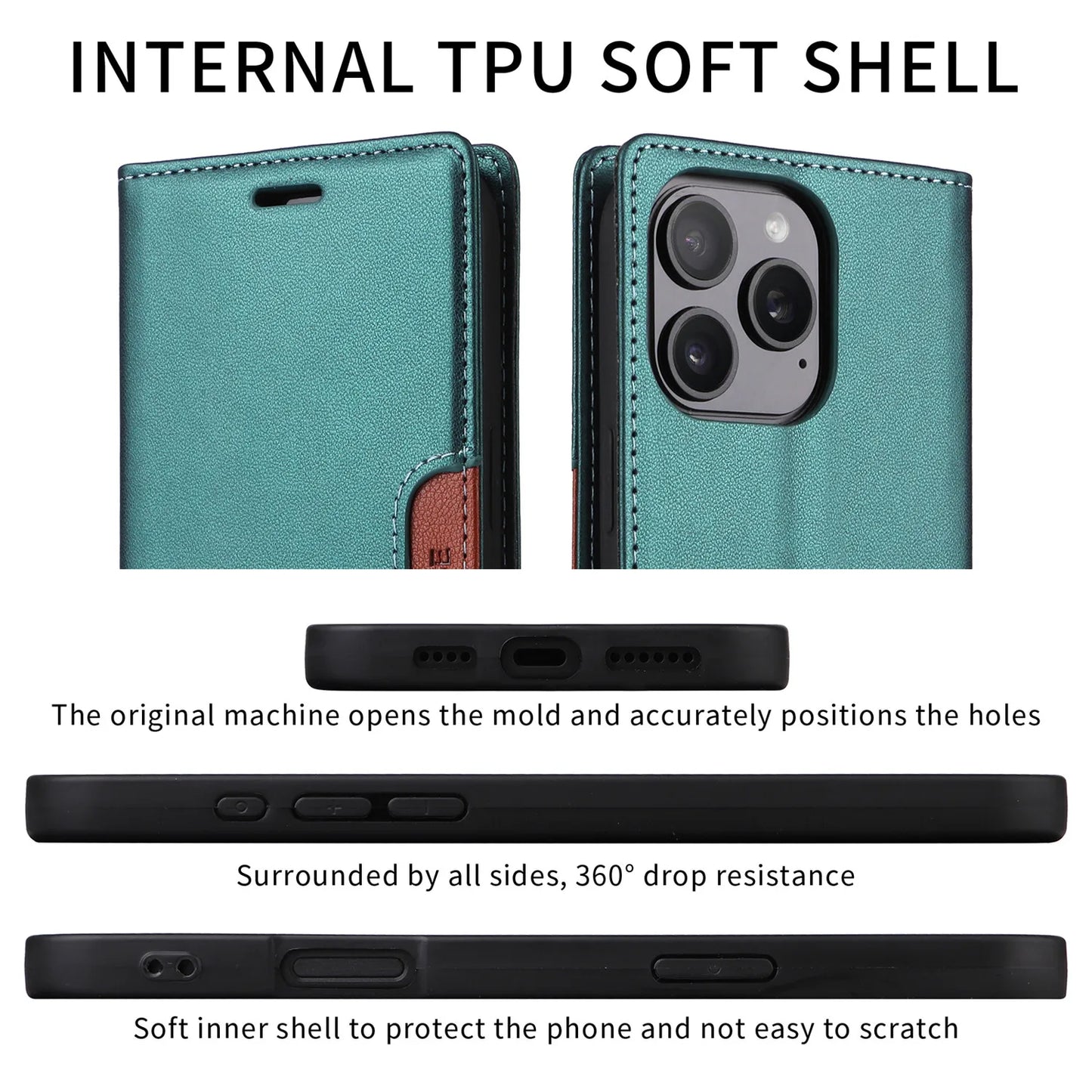 Leather Flip Phone Case For Samsung Galaxy S26 S10 Plus S20 S21 FE S22 S23 S24 S25 Note20 Ultra Magnetic Wallet Protect Cove