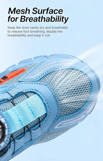 Children Athletic Sneakers Summer Breathable Lightweight Outdoor Running Shoes Non-slip Tennis for Boys Kids Sports Size 28-39