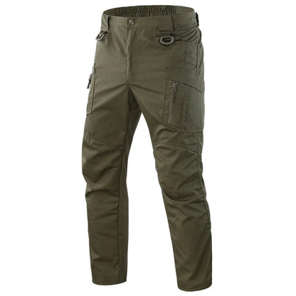 2024 City Tactical Pants Men  Cargo Trousers Multi-pocket Waterproof Pant Casual Outdoor Training Overalls Clothing Hiking