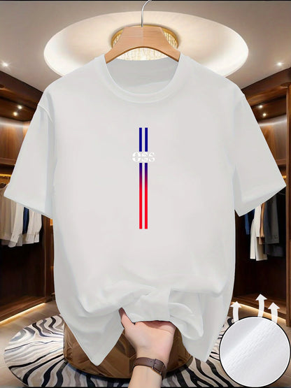 Men's Quick-Dry Running T-Shirt – Breathable Round-Neck Top