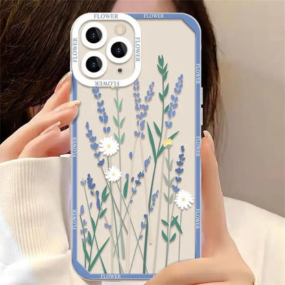 Flower Love Heart Case For Samsung Galaxy A57 A17 A07 A06 A56 A16 A36 A55 5G A15 A54 A14 A34 A32 A33 S26 S25 Ultra Plus Cover