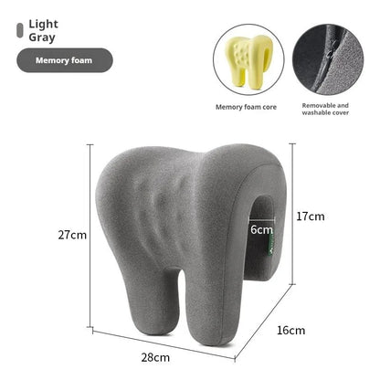 Memory Foam Neck Pillow - Ergonomic Headrest & Neck Support Cushion for Office Chair