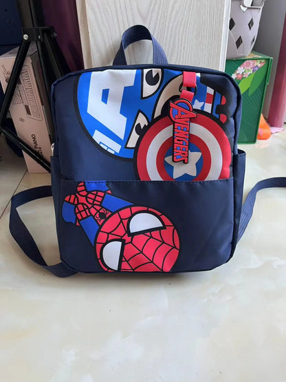 Captain America Kids Backpack - Cute Disney School Bag for Kindergarten - ZOOMNSTORE