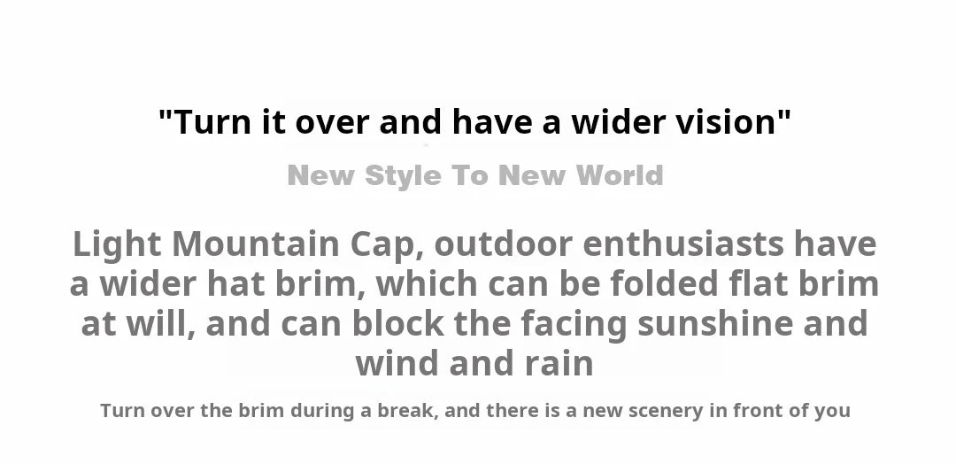 Maden Adjustable Outdoor Camping Baseball Caps Breathable Original Duck Tongue Hat Men's Lightweight Fishing Sun Fitted Hats