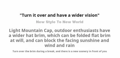 Maden Adjustable Outdoor Camping Baseball Caps Breathable Original Duck Tongue Hat Men's Lightweight Fishing Sun Fitted Hats