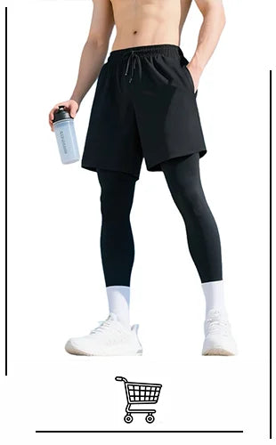 Men's Compression Shirt Athletic Long Sleeve Workout T Shirt | UV Sun Protection, Quick Dry
