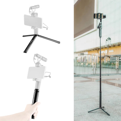 Extension Rod Pole Bar Adjustable Selfie Stick Handle Tripod for Dji OSMO Mobile 3 2 Zhiyun Smooth 4 X Q2 Moza S Handheld Gimbal