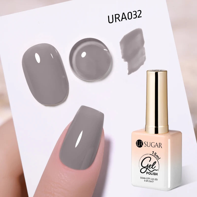 Jelly Gel Polish - Eco Friendly Semi Permanent UV LED Nail Polish for Salon Use