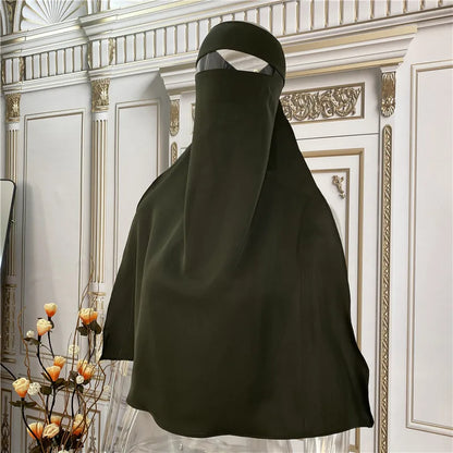 Modest Abaya Dress Ramadan Kaftan For Women | Elegant Muslim Maxi Robe