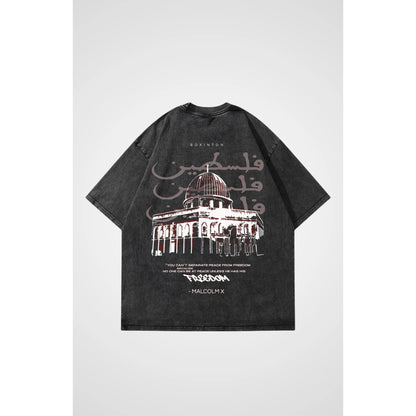 New Summer Washed Oversized Men T-Shirt Oversize Best Cotton T-shirt Heavy Street Fashion Graphic T-shirt Unisex Oversize Tops