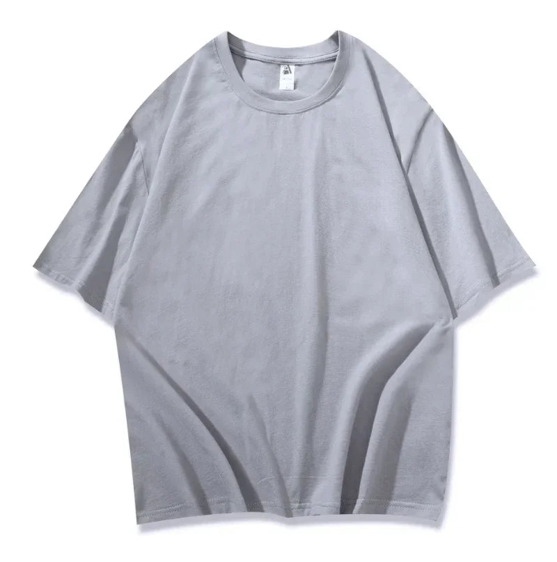 Plus Size Cotton T-Shirt - Ladies Casual Loose Fit Tees | Multicolor Set