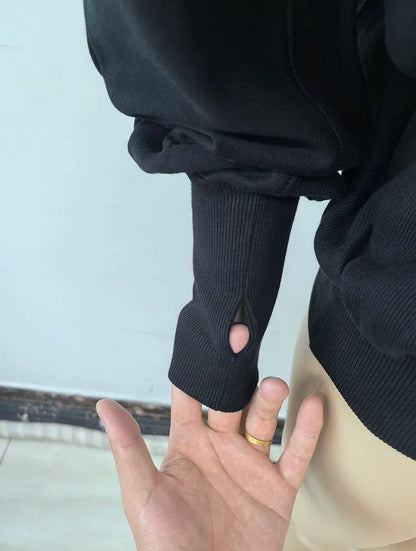 Fashion Waist Cinched Cropped Sweatshirts Women Autumn Harajuku Casual Oversized Pullover Lady Gray Long Sleeve Crewneck Hoodies