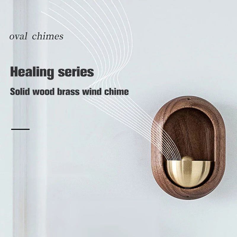 Wooden Door Bell Japanese Wind Chime Door Chime Room Decor Home Front Doorbell Landscape Bell Shopkeeper Remind Bell 풍경