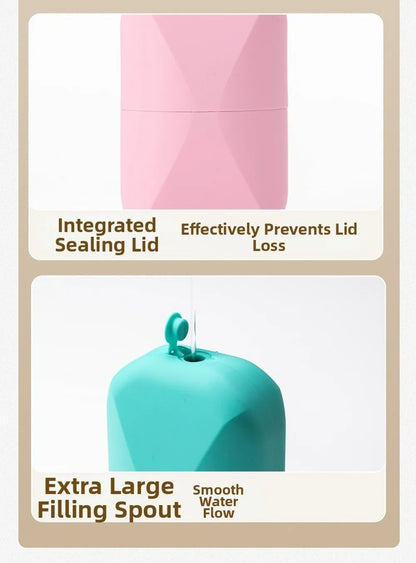 Portable Silicone Ice Roller for Face Beauty Skin Care Tools Face Lifting Facial Massager Reusable Ice Cube Trays Eyes and Neck