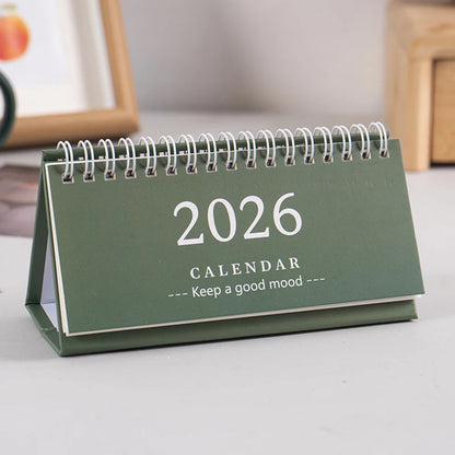 2026 Mini Desk Calendar Desktop Notepad Ornament Cute Simple Calendar,Christmas New Year Gift, Daily Planner Table Calendar