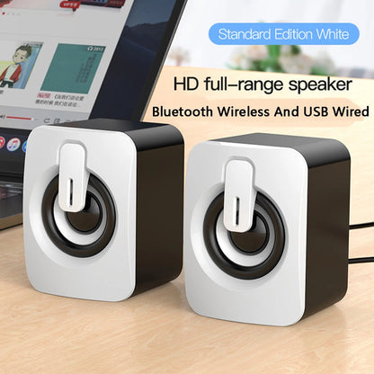 PC Speaker - Portable USB Powered Mini Desktop Speaker With Adjustable Volume