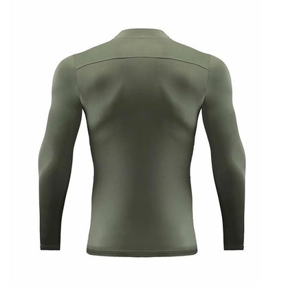 Men's Compression Shirt Athletic Long Sleeve Workout T Shirt | UV Sun Protection, Quick Dry