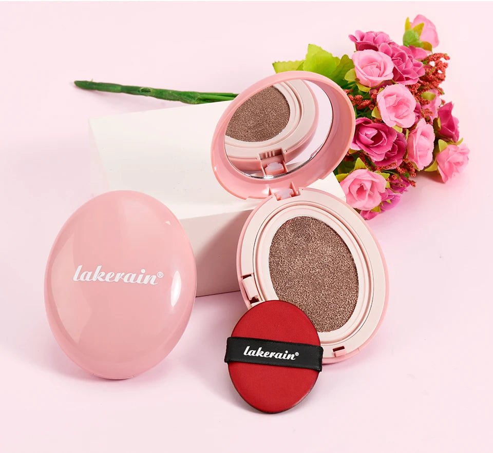 Sunscreen Cushion Foundation Fit Cushion Foundation Full Coverage Waterproof Long-lasting Concealer Long-lasting Korean Makeup