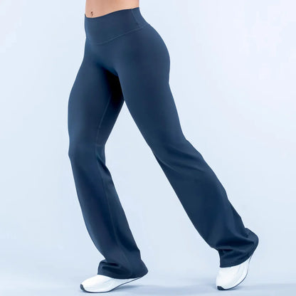 Women Seamless Yoga Gym Pants high waist Clothes Naked Feel Yoga Pants Workout Fitness Leggings Fashion Casual Wide-leg legging