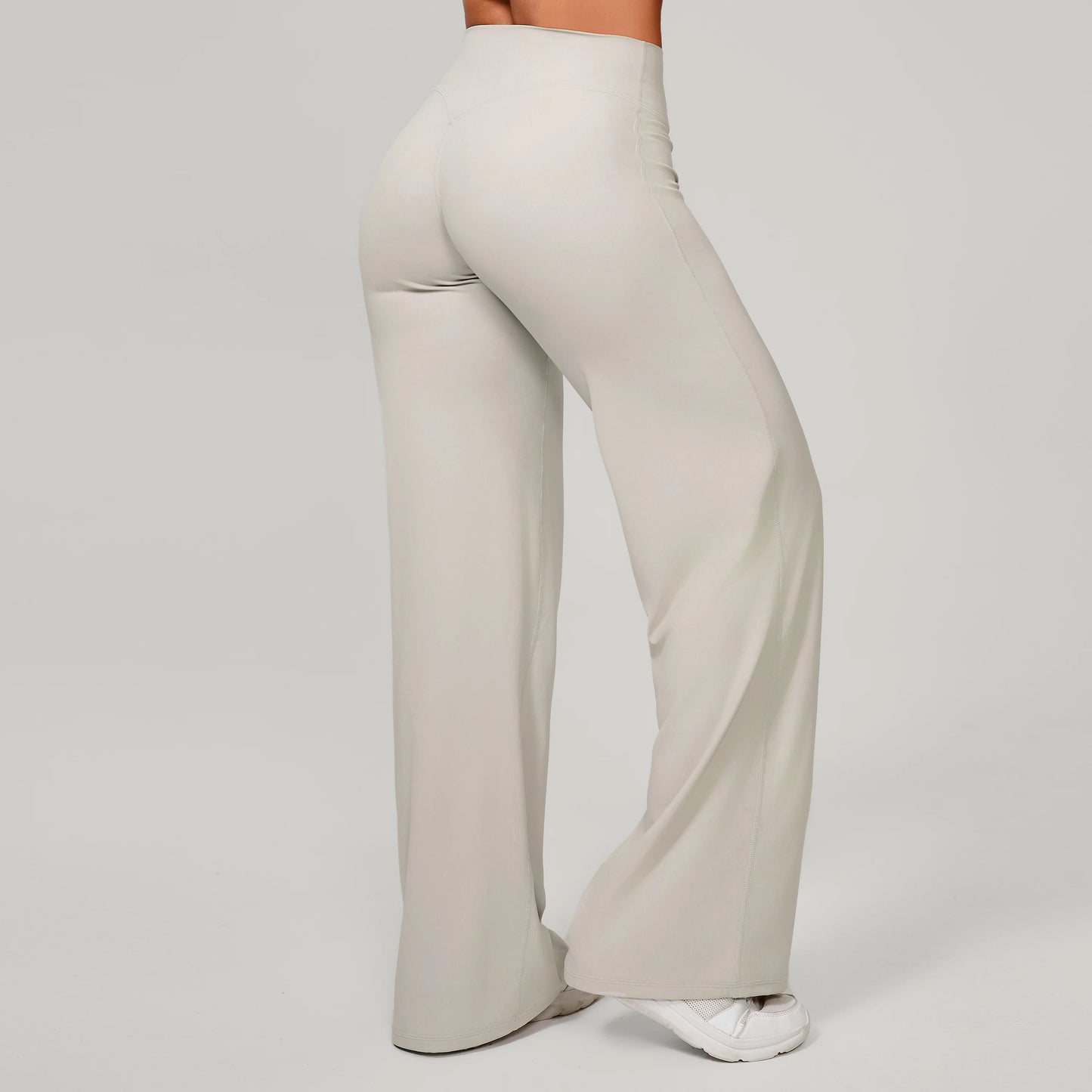 Women Yoga Pants – Soft Stretchy Fabric Full Length Leggings With Elastic Waist