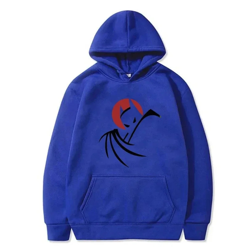 Bat anime printed men's hoodie high-quality casual and fashionable hoodie versatile Y2K trendy sweatshirt