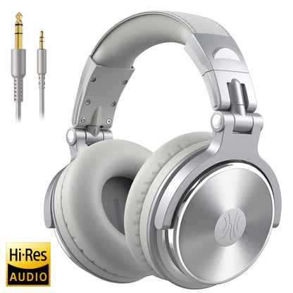 Oneodio DJ Headphones - Wired Studio Headphones With Mic | 50mm Neodymium Drivers