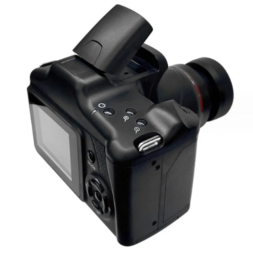 16MP Digital Camera - Vlogging Camera with 2.4 Inch LCD, 16X Digital Zoom & Face Recognition