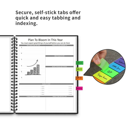 Reusable Erasable Notebook - A4 Spiral Smart Notebook With Microwave Heating