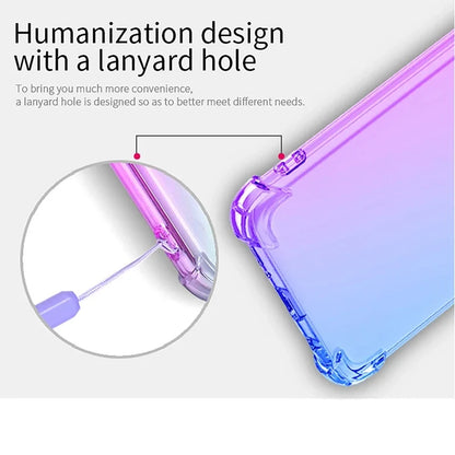 Gradient Airbag Shockproof TPU Case for Samsung Galaxy S26 Ultra S25 Edge S24 S23 FE S23 S22 Plus S21 Protective Cover Funda