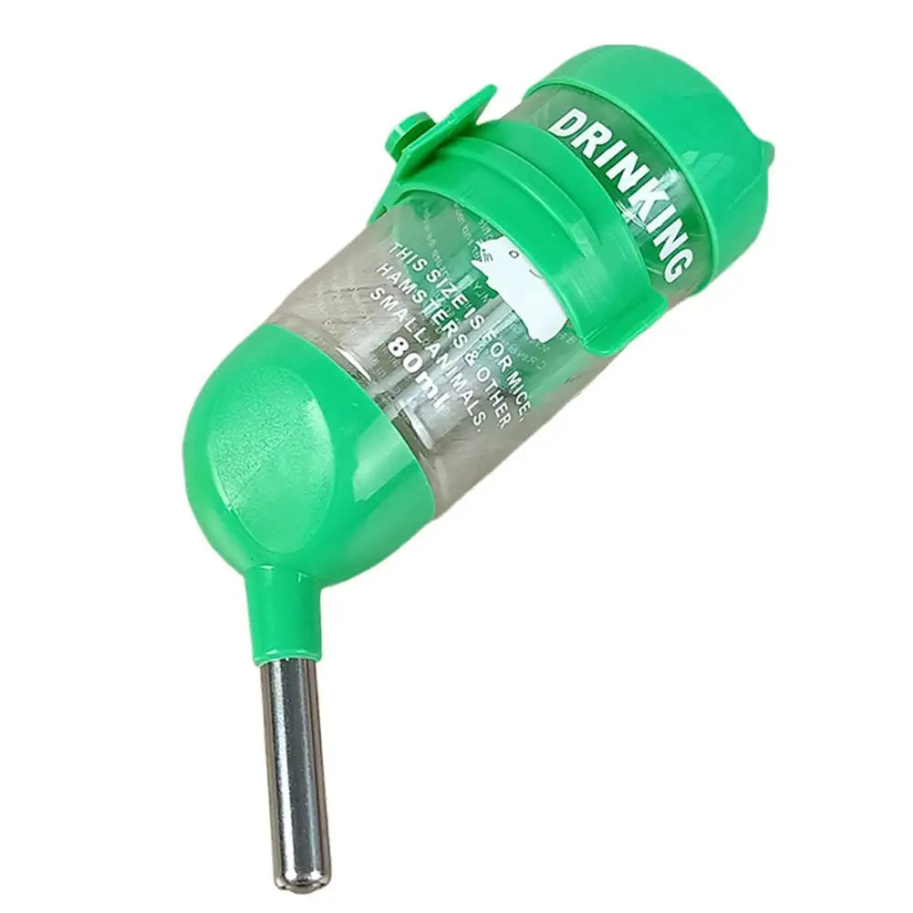 Hanging Hamster Drinker Water Bottle Dispenser Feeder Hanging Pet Dog Guinea Pig Squirrel Rabbit Drinking Head Pet Drinker Stand