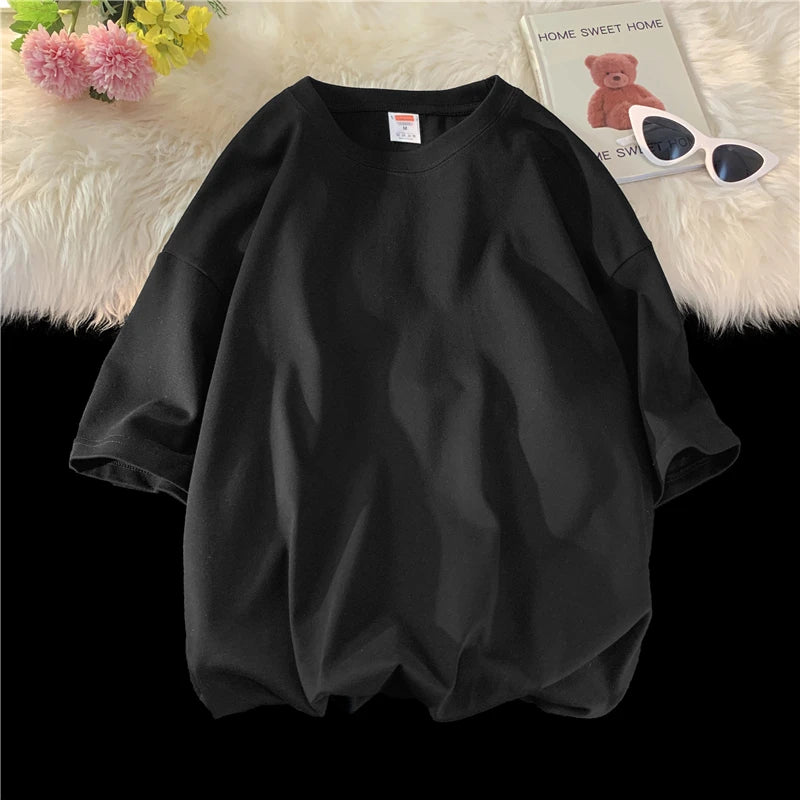 LEGIBLE 2025 Summer Men's T Shirt Casual Loose Cotton Short Sleeve T-Shirt Mens Top Tee shirt Men