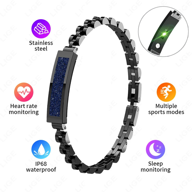 2026 New Smart Watch Pedometer Health Smart Bracelet Women Men Sports Fitness Waterproof Heart Rate Sleep Monitoring Wristbands