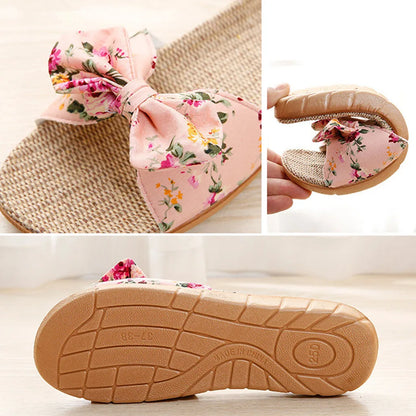 New Summer Ladies Slippers Outdoor Beach Sandals Bohemian Ethnic Style Handmade Espadrilles Platform Slippers Flip Flops Women