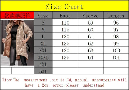 Winter Hooded Loose Solid Color Zipper Cotton Jacket Women Quilted Puffer Coat Fleece Lined Long Warm Irregular Hem Outerwear