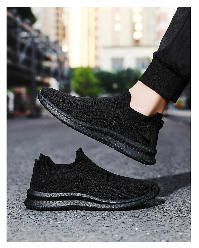 Men Sneakers Shoes For Men Lightweight Tenis Comfortable Mesh Breathable Casual Shoes Outdoor Walking Gym Shoes Size 39-46
