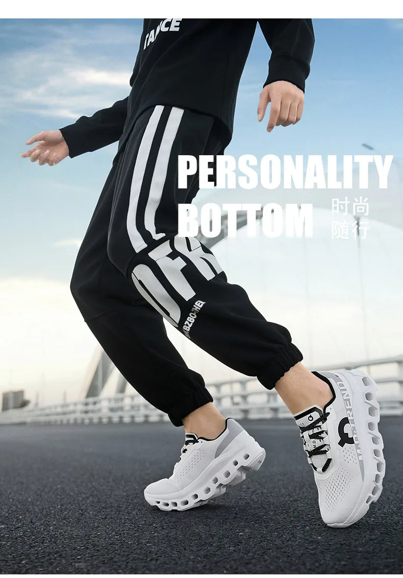 2026 Air Cushion Running Shoes Jogging Marathon Men Sports Breathable Lightweight Women's Comfortable Nonskid Leisure Sneakers