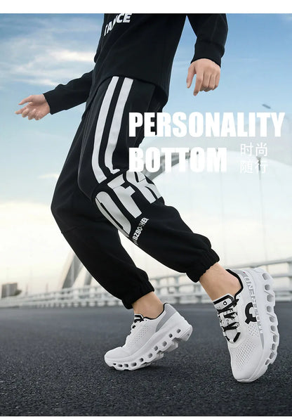 2026 Air Cushion Running Shoes Jogging Marathon Men Sports Breathable Lightweight Women's Comfortable Nonskid Leisure Sneakers