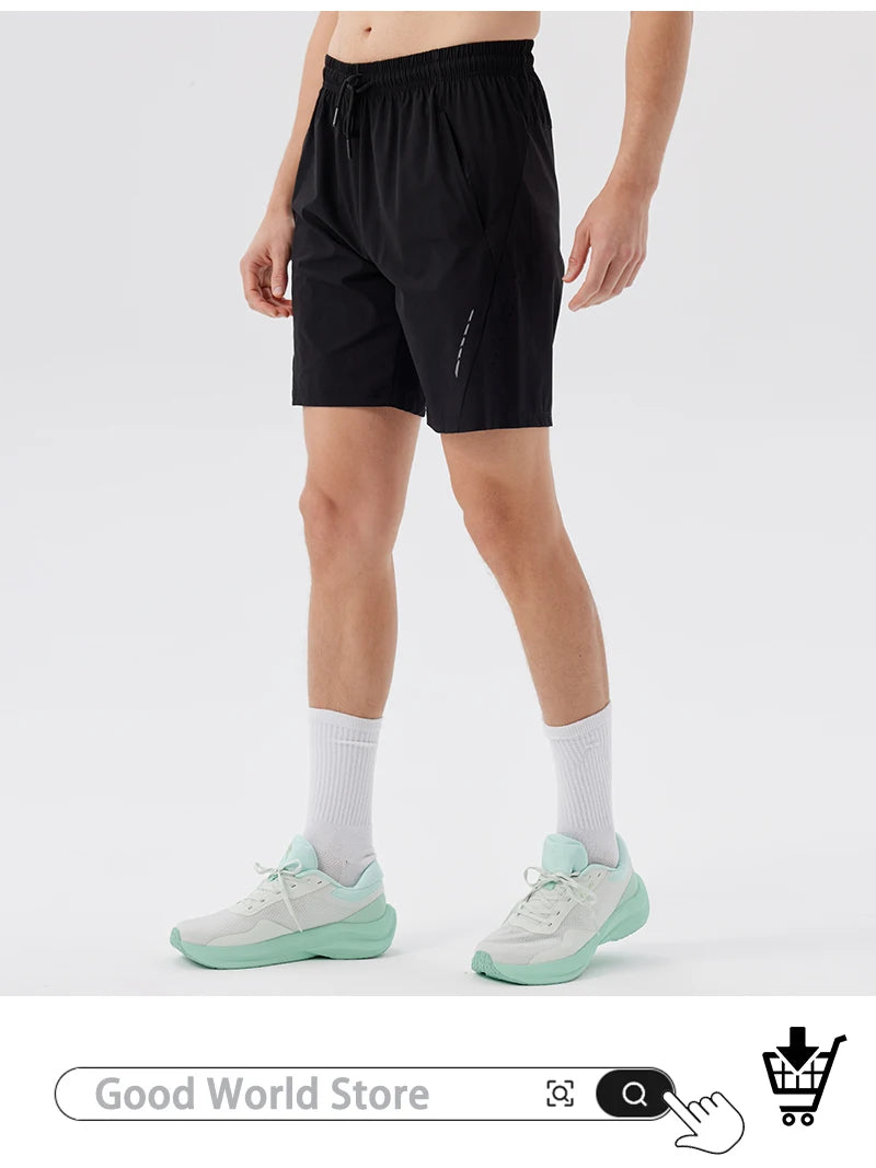Men's Tennis Shorts - Quick Dry Breathable Sportswear | Gym Running Jogging